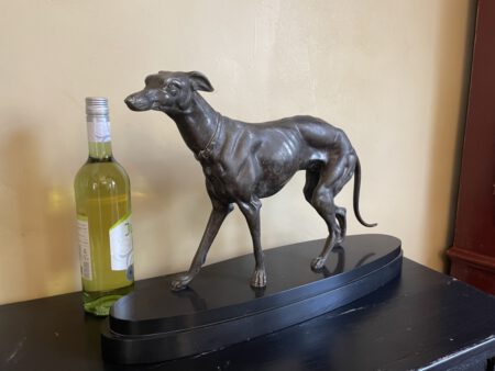 Beeld Windhond Hazewindhond Art Deco 1920 - Afbeelding 15