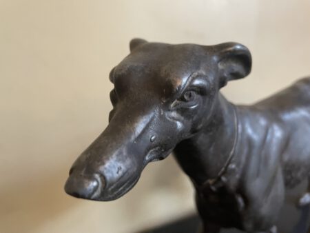 Beeld Windhond Hazewindhond Art Deco 1920 - Afbeelding 3
