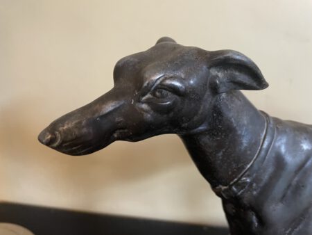 Beeld Windhond Hazewindhond Art Deco 1920 - Afbeelding 4