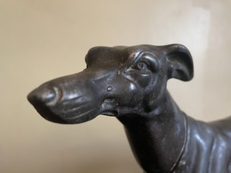 Beeld Windhond Hazewindhond Art Deco 1920 - Afbeelding 5