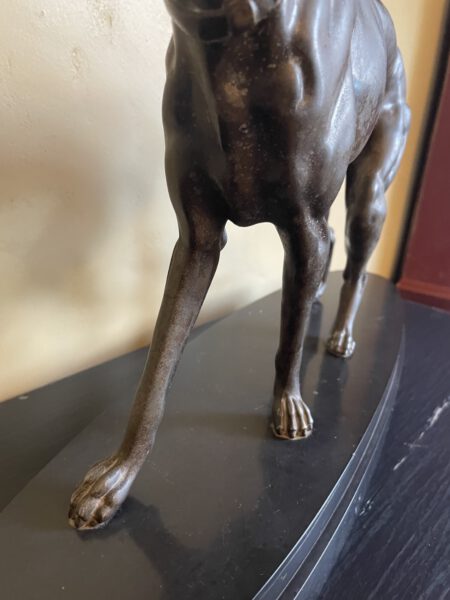 Beeld Windhond Hazewindhond Art Deco 1920 - Afbeelding 7