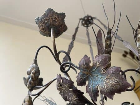 Kerklamp Oogstlamp Kaarsenkroon Oogstkandelaar - Afbeelding 7