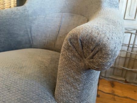 Dames Fauteuil Stoel Frans Biedermeier - Afbeelding 3