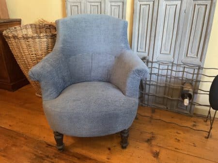 Dames Fauteuil Stoel Frans Biedermeier - Afbeelding 8