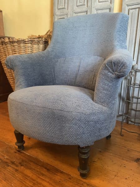 Dames Fauteuil Stoel Frans Biedermeier - Afbeelding 9