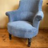Dames Fauteuil Stoel Frans Biedermeier - Afbeelding 11