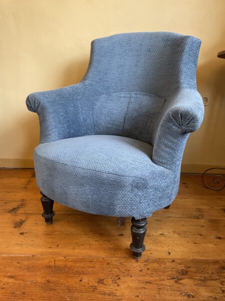 Dames Fauteuil Stoel Frans Biedermeier - Afbeelding 11
