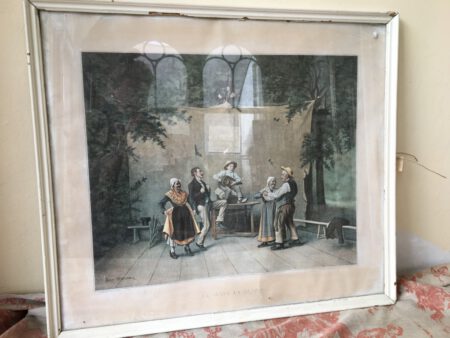 Prent Jean Moreau Frans - Afbeelding 2