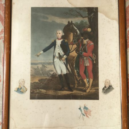 Prent   Marquise de Lafayette