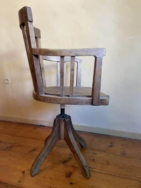 Bureaustoel Captain`s Chair Art Deco - Afbeelding 13