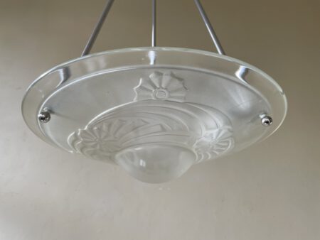 Lamp Hanglamp Schaallamp  Art Deco jaren 30 - Afbeelding 3
