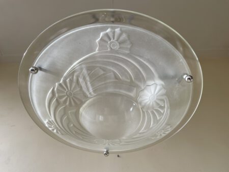 Lamp Hanglamp Schaallamp  Art Deco jaren 30 - Afbeelding 2