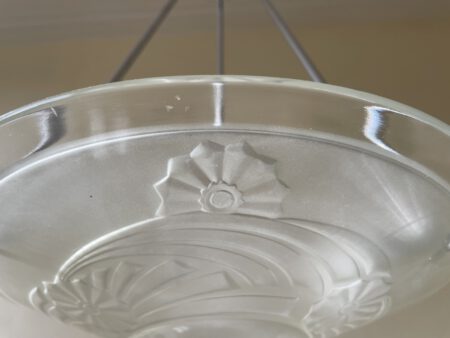 Lamp Hanglamp Schaallamp  Art Deco jaren 30 - Afbeelding 4