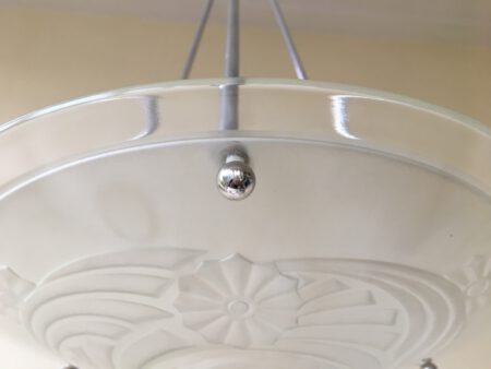 Lamp Hanglamp Schaallamp  Art Deco jaren 30 - Afbeelding 5