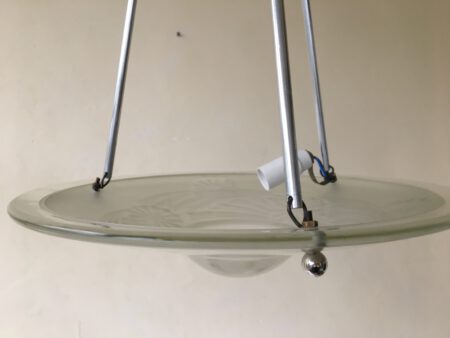 Lamp Hanglamp Schaallamp  Art Deco jaren 30 - Afbeelding 7