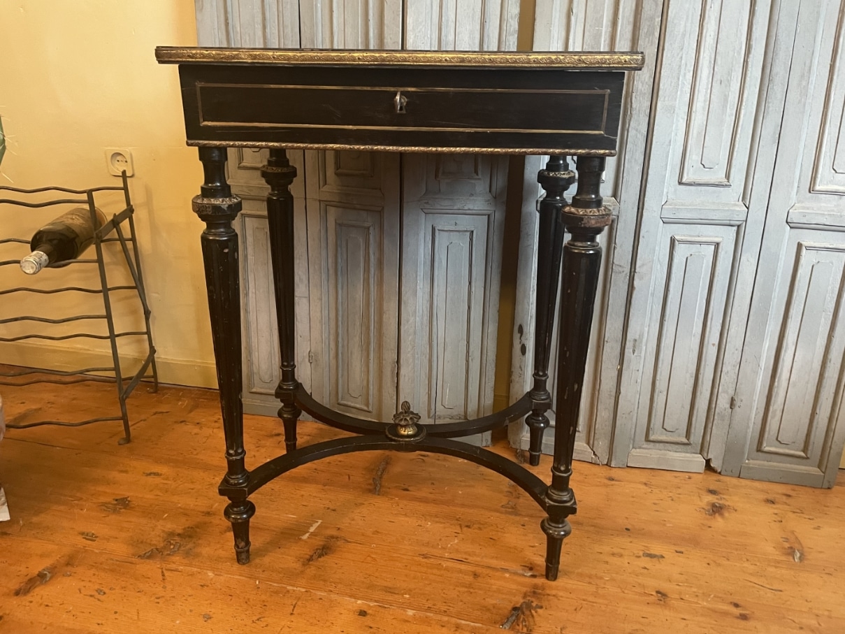 Toilettafeltje Napoleon III Make-up Tafel - Afbeelding 9