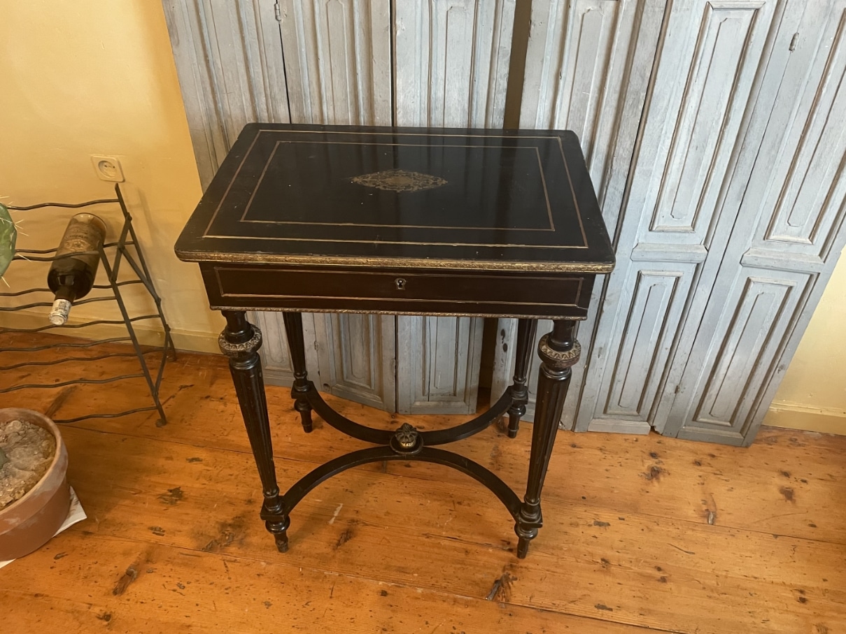 Toilettafeltje Napoleon III Make-up Tafel