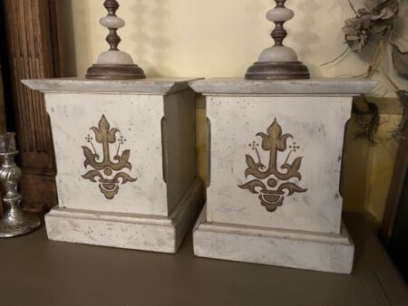 2 x Kerkzuilen Consoles Frans - Afbeelding 10
