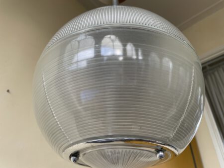 Hanglamp Holophane Vintage - Afbeelding 9