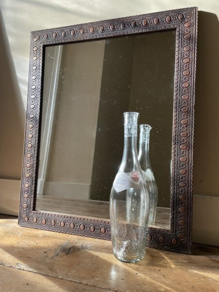 Houten Spiegel 58.5 cm. - Afbeelding 11