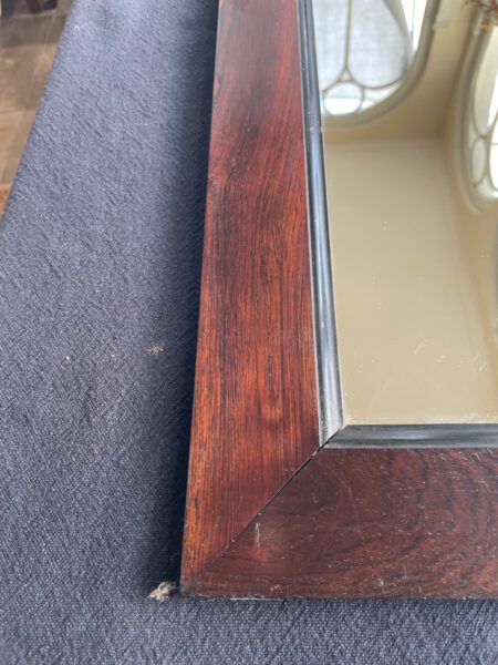 Houten Spiegel Mahonie - Afbeelding 4