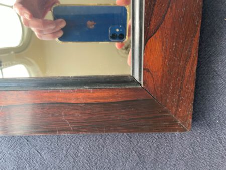 Houten Spiegel Mahonie - Afbeelding 6