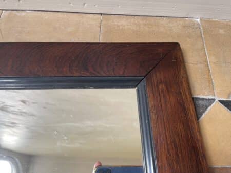 Houten Spiegel Mahonie - Afbeelding 4