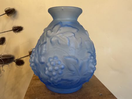 Vaas Blauw Etaleune Parijs - Afbeelding 2