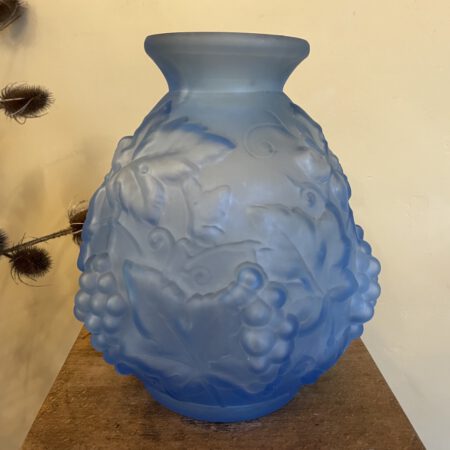 Vaas Blauw Etaleune Parijs