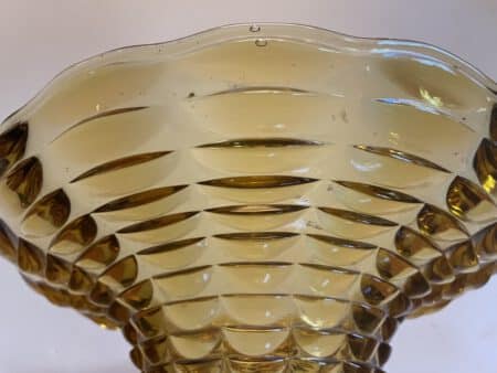 Glazen Schaal Bowl art deco - Afbeelding 5