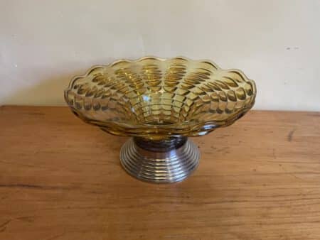 Glazen Schaal Bowl art deco