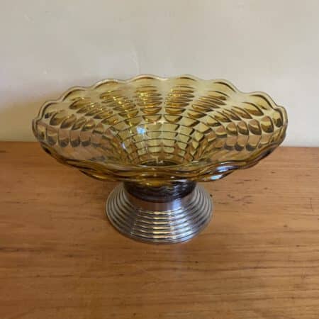 Glazen Schaal Bowl art deco
