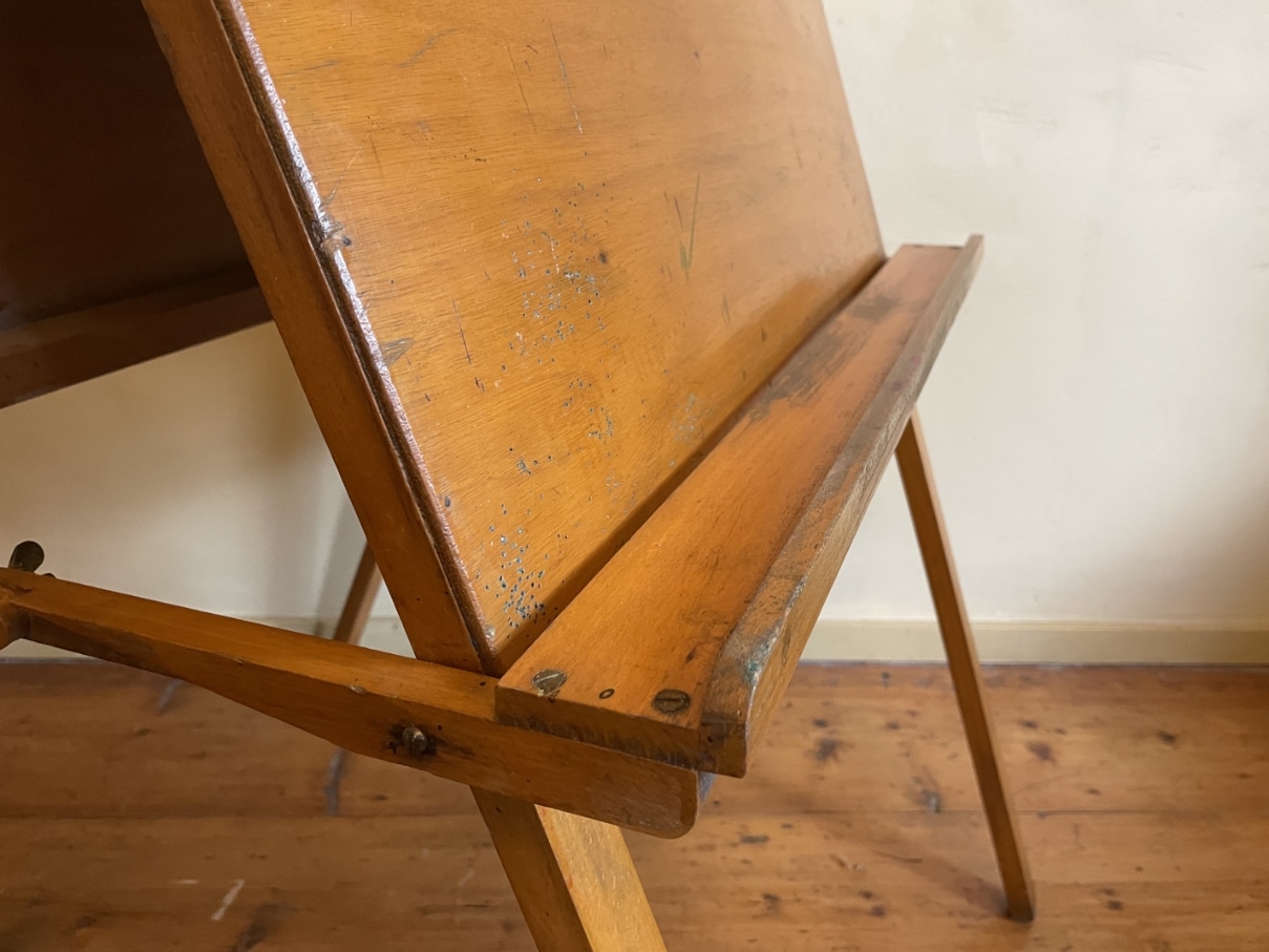 Aanplakbord  Tekenbord Inklapbaar Vintage - Afbeelding 11