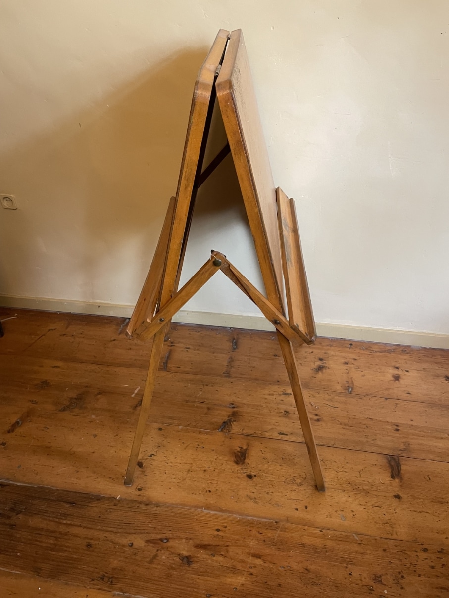 Aanplakbord  Tekenbord Inklapbaar Vintage - Afbeelding 6