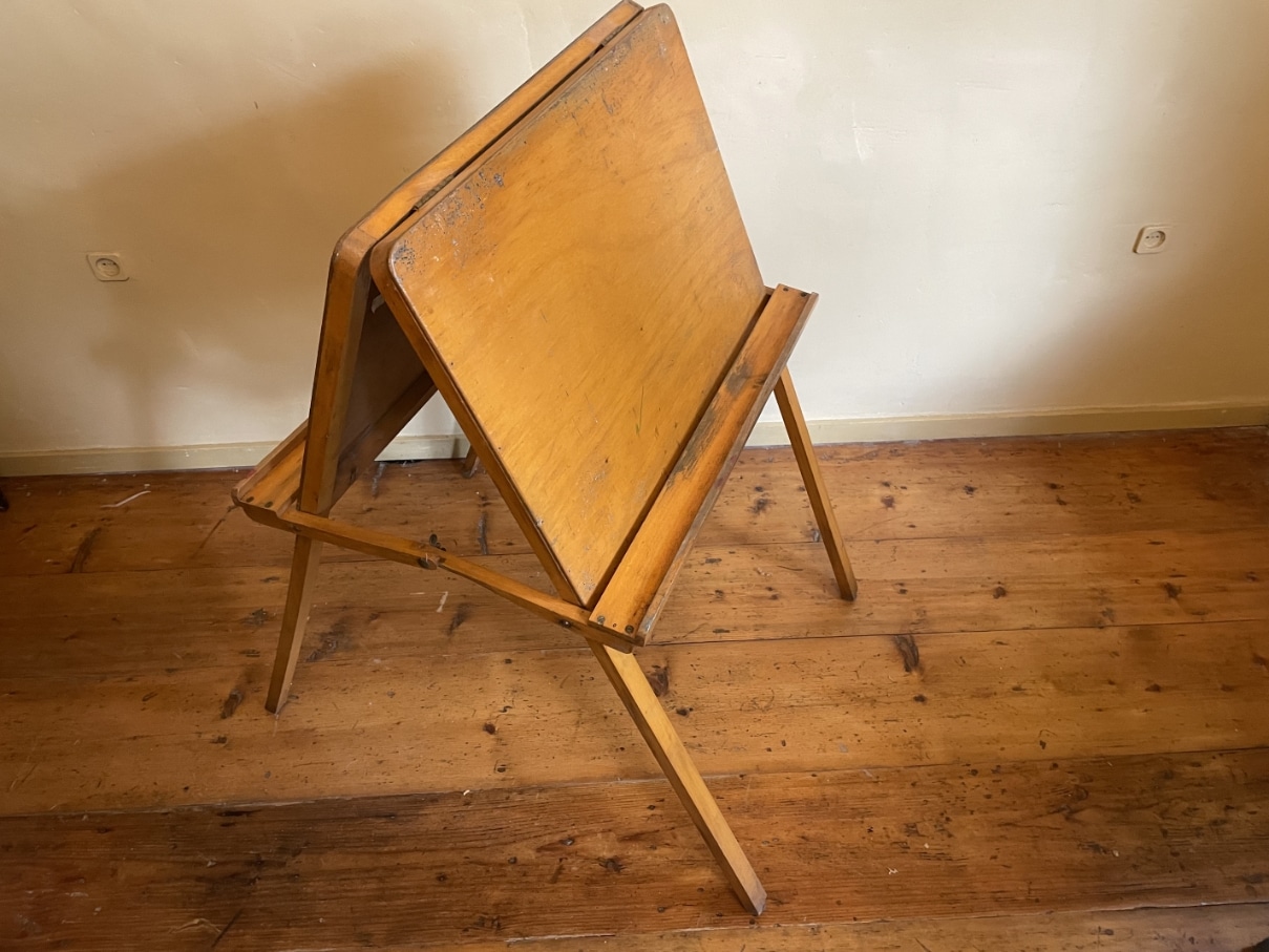 Aanplakbord  Tekenbord Inklapbaar Vintage - Afbeelding 9