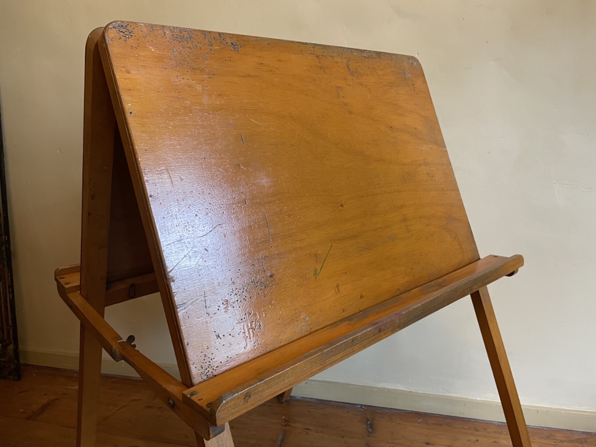 Aanplakbord  Tekenbord Inklapbaar Vintage - Afbeelding 10