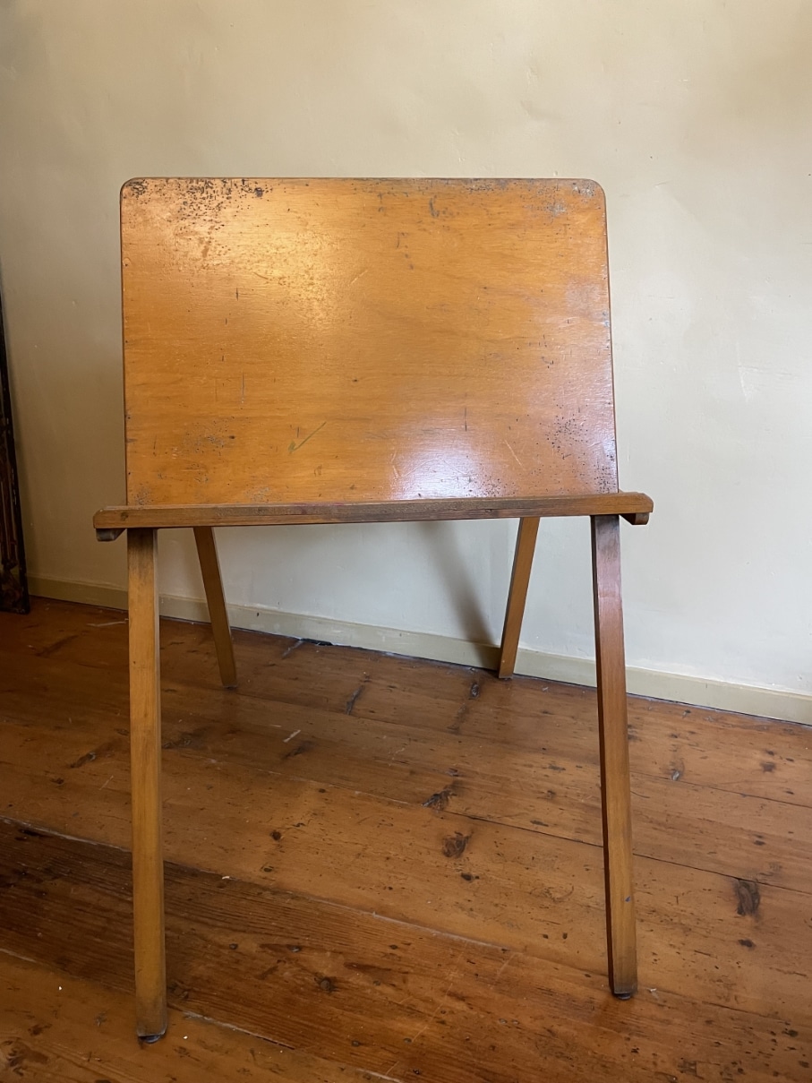 Aanplakbord  Tekenbord Inklapbaar Vintage