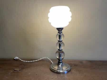 Tafellamp Jacques Adnet Schemerlamp - Afbeelding 2