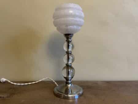 Tafellamp Jacques Adnet Schemerlamp - Afbeelding 3