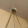 Plafondlamp 3 armen Frosted Glass Lamp Art Deco 1930 - Afbeelding 3