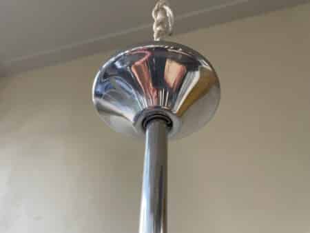 Lamp art deco jaren 30  Modernistisch aluminium - Afbeelding 7
