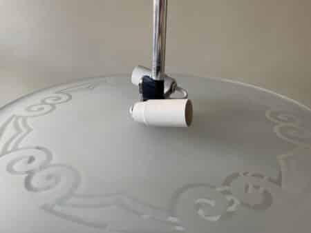 Lamp art deco jaren 30  Modernistisch aluminium - Afbeelding 8