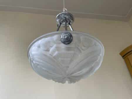 Lamp Hanglamp Schaallamp art deco 1930 - Afbeelding 11