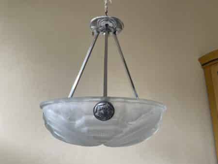Lamp Hanglamp Schaallamp art deco 1930