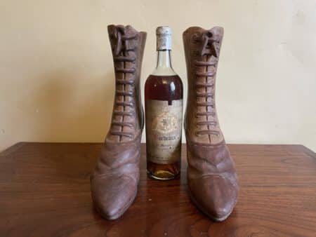 Solid antique wooden boots (victorian) - Afbeelding 12