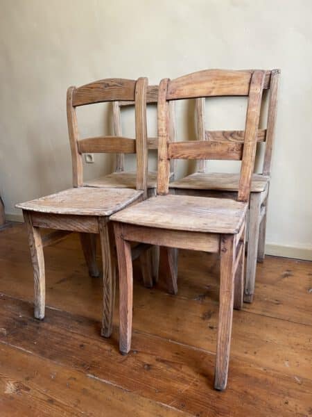 4 x Bistro Stoelen Keukenstoelen - Afbeelding 12