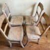 4 x Bistro Stoelen Keukenstoelen - Afbeelding 4