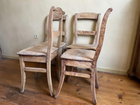 4 x Bistro Stoelen Keukenstoelen - Afbeelding 5