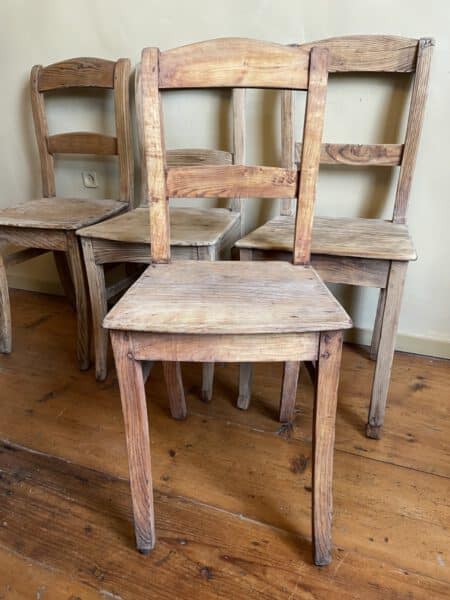 4 x Bistro Stoelen Keukenstoelen - Afbeelding 6