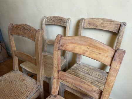 4 x Bistro Stoelen Keukenstoelen - Afbeelding 9